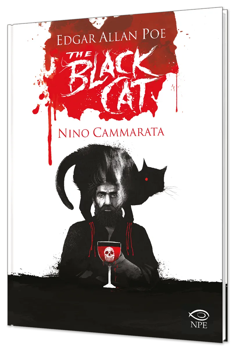 Nicola Pesce Altro The Black Cat libro brossurato horror