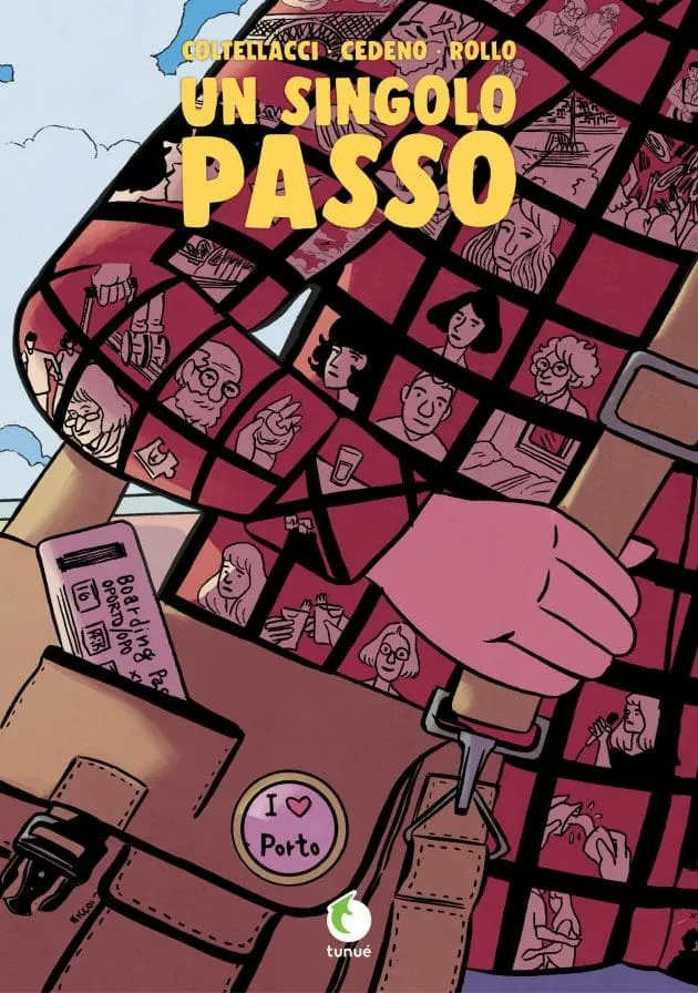 Tunuè Un singolo passo graphic novel Erasmus in Portogallo