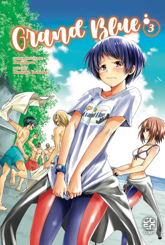 Goen Grand Blue 3 manga volume 90 commedia
