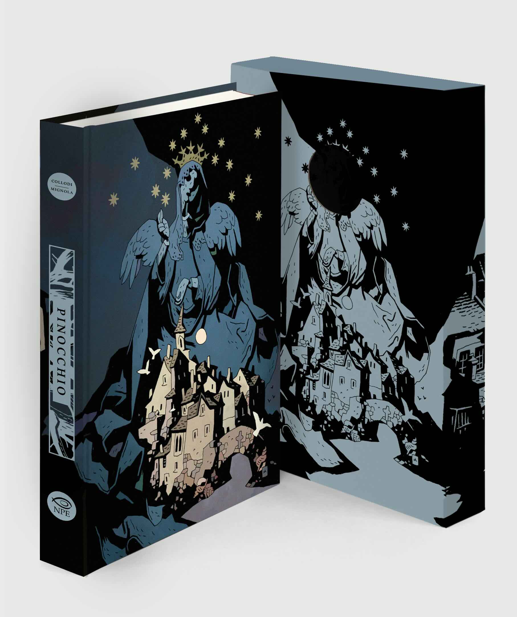 Nicola Pesce Nuvole Pinocchio illustrato da Mike Mignola fumetto