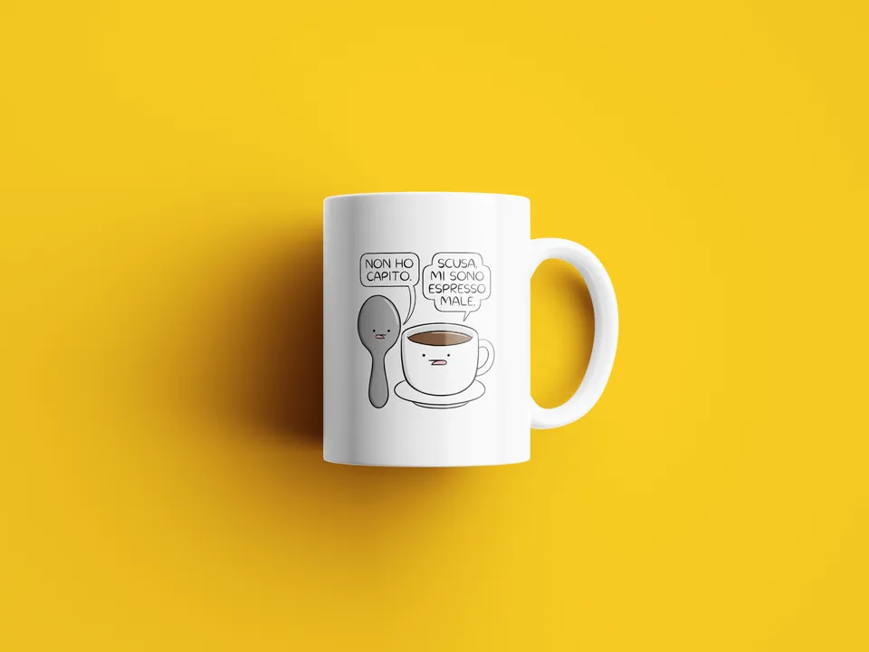 Tunuè Tazza Espresso Pera Toons tazzina caffè