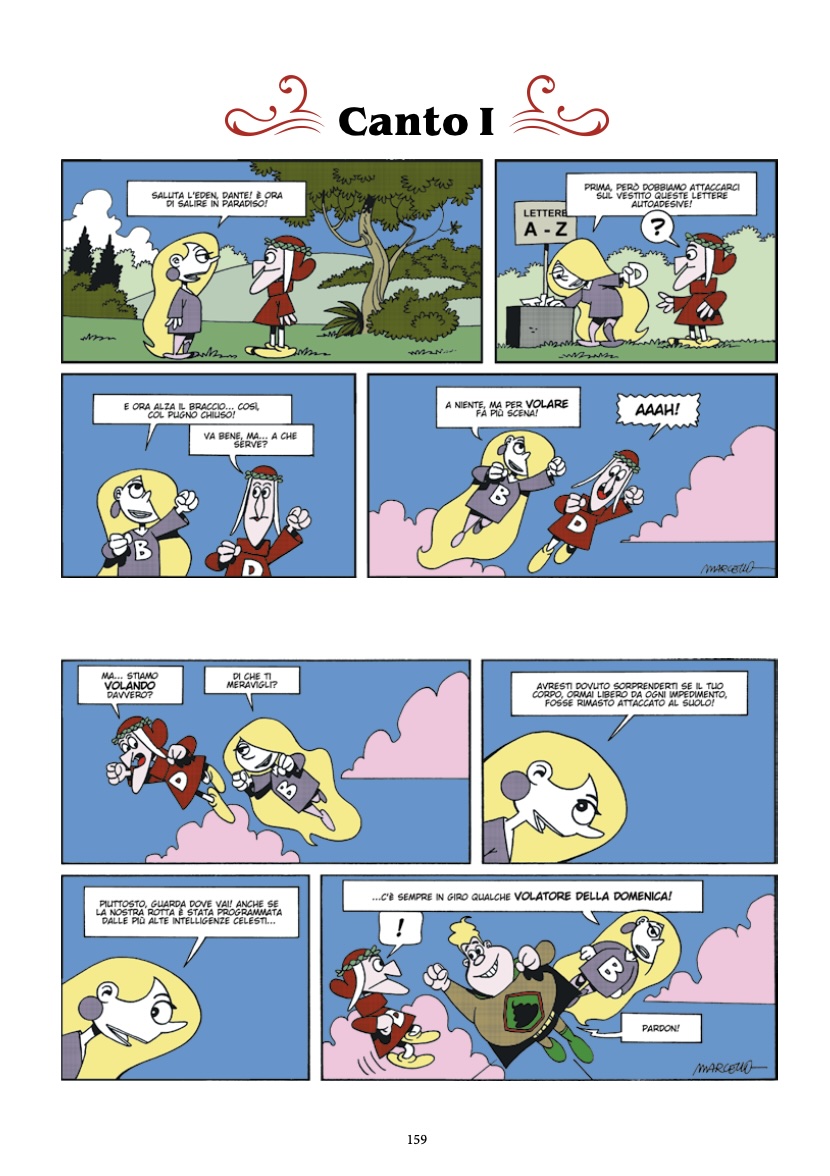 Nicola Pesce Editore Marcello Dante Divina Commedia a fumetti volume