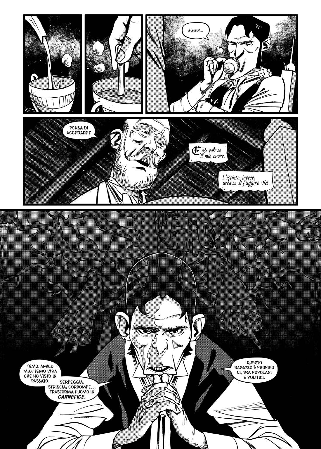 Nicola Pesce Horror Le Origini della Paura fumetto graphic novel