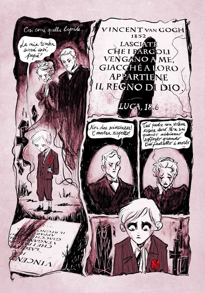 BeccoGiallo Biografie Vincent Van Gogh La tristezza fumetto 128 pp