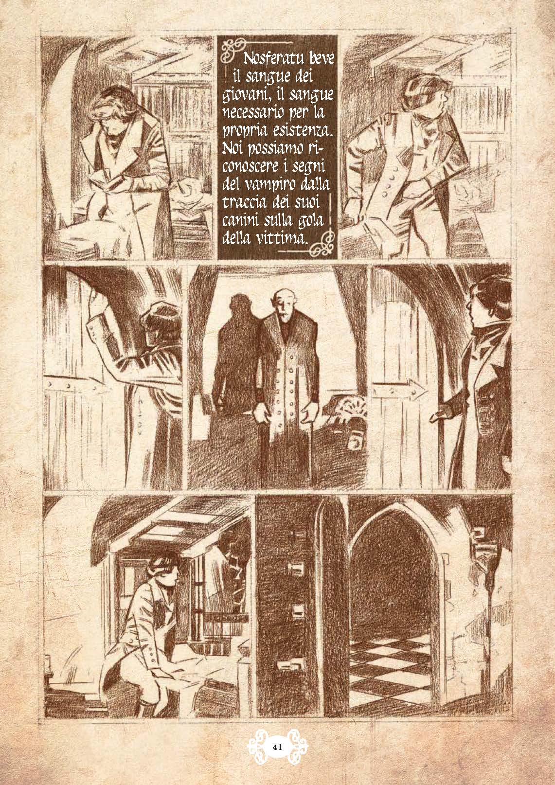 Nicola Pesce Nosferatu volume horror brossurato