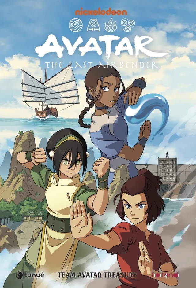 Avatar The Last Airbender 7 Team Avatar fumetto