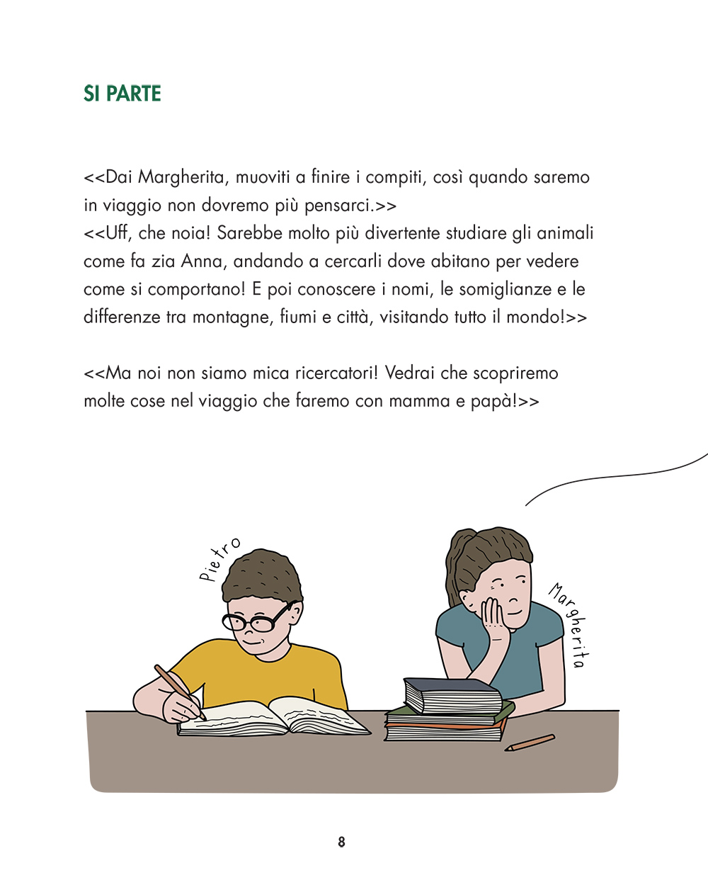 BeccoGiallo Kids La biodiversità spiegata fumetto cartonato 72 pp colori