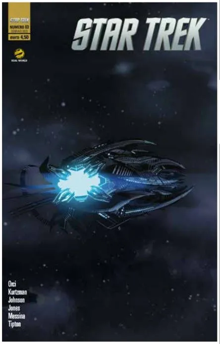 Goen Real World Star Trek 3 fumetto volume 3 colori