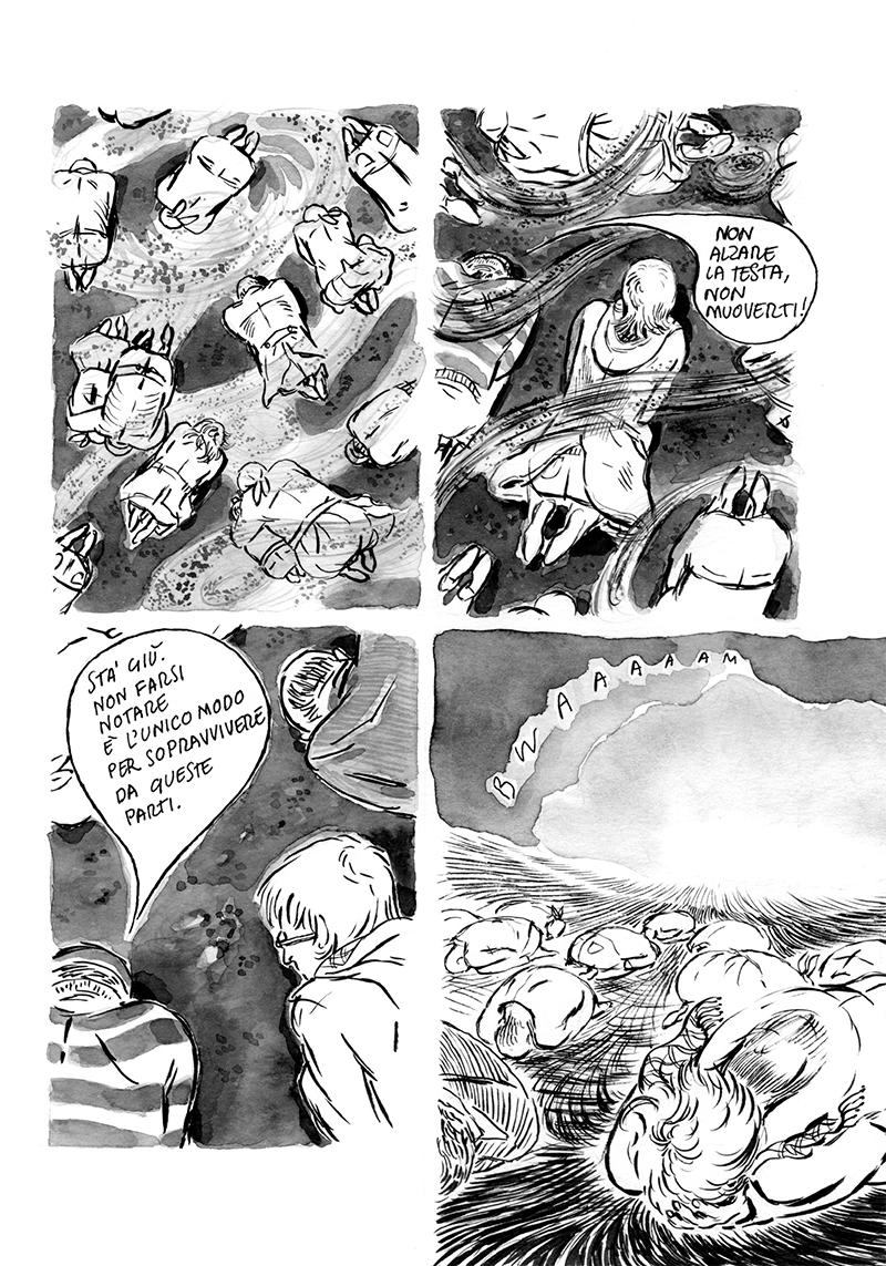 BeccoGiallo Biografie Anna Politkovskaja fumetto 128 pp bianco nero