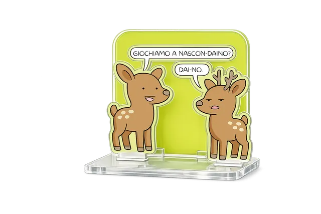 Tunuè Pera Toons Daino playset collezione gadget