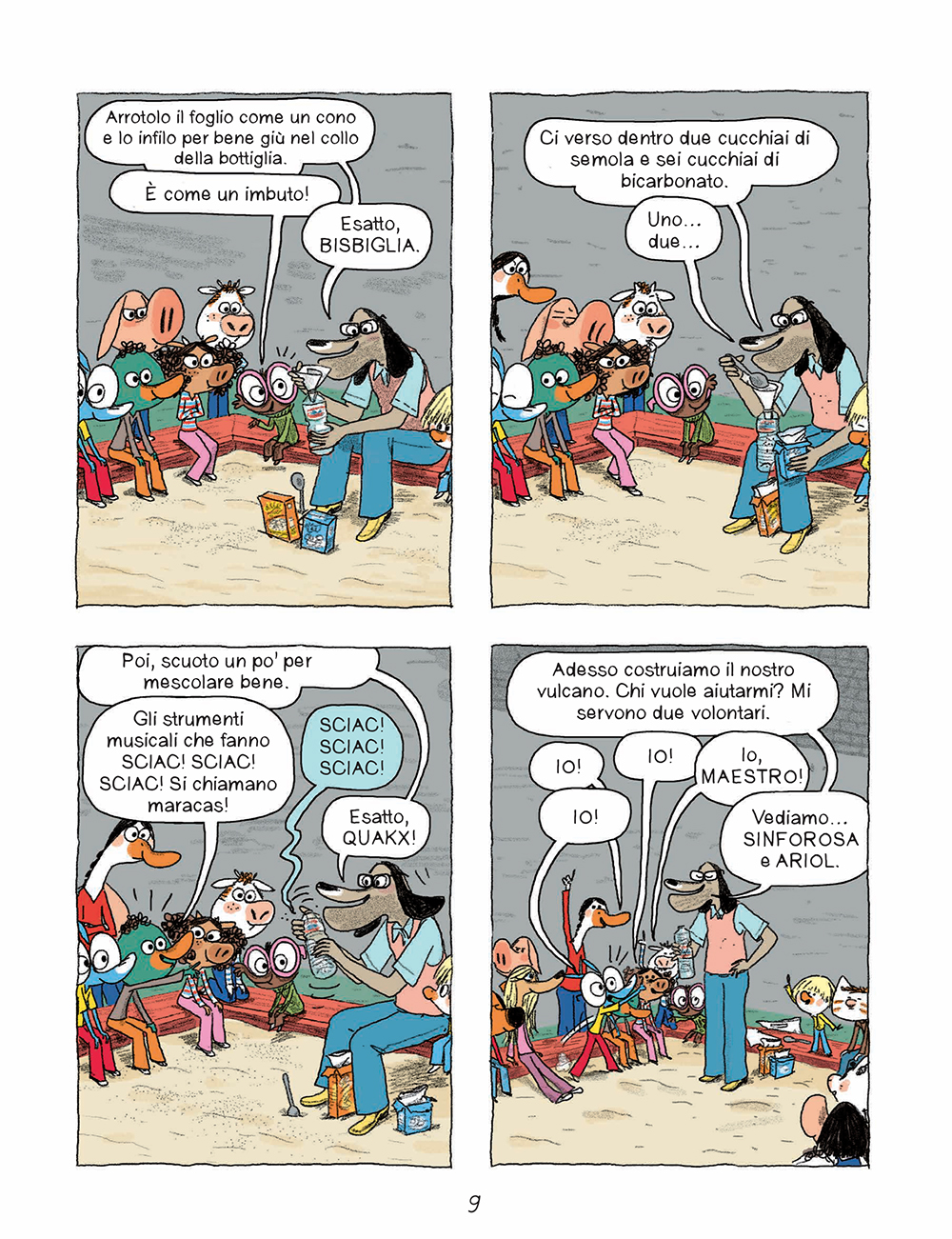 BeccoGiallo Kids Ariol Lasciate stare Pastrucchio fumetto 128 pagine