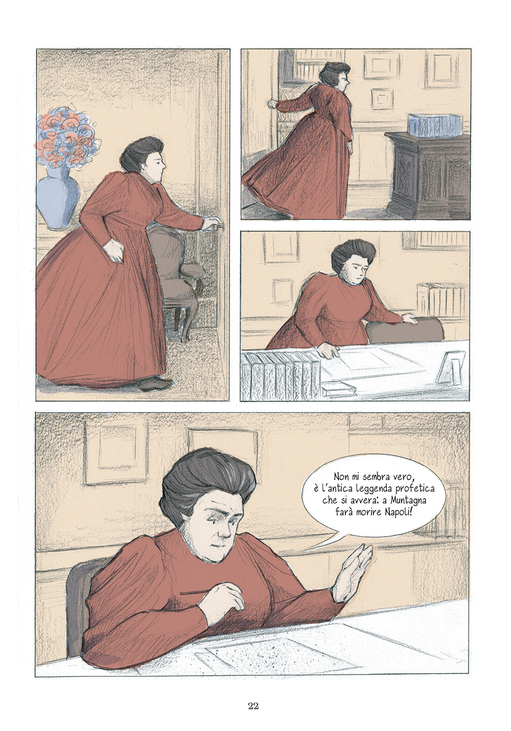 BeccoGiallo Biografie Matilde Serao La voce di Napoli fumetto 144 pp