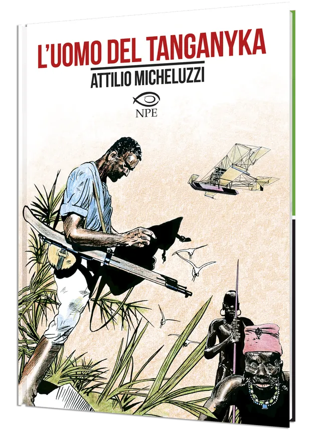 Attilio Micheluzzi L'uomo del Tanganyka fumetto avventura brossurato