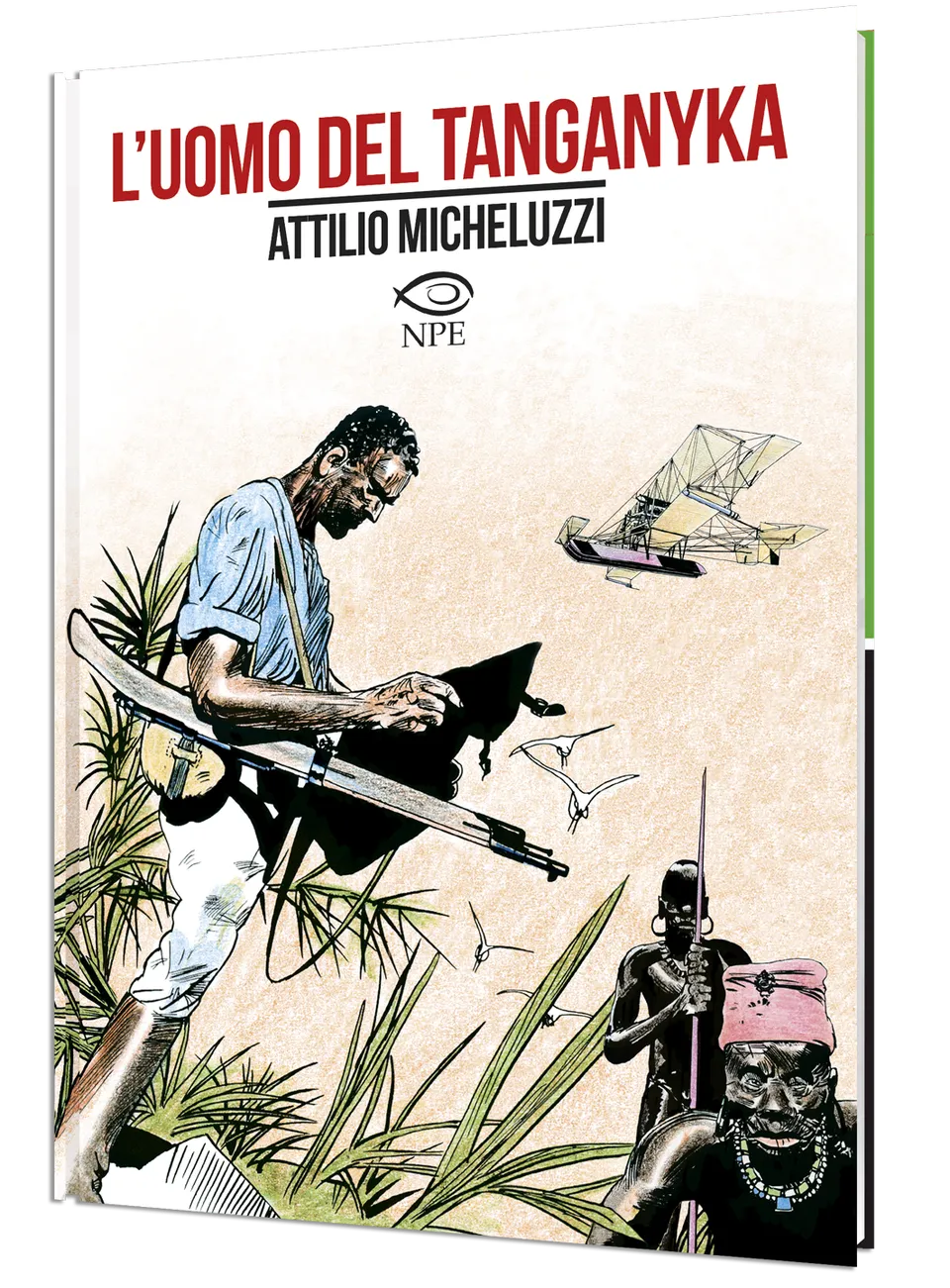 Attilio Micheluzzi L'uomo del Tanganyka fumetto avventura brossurato