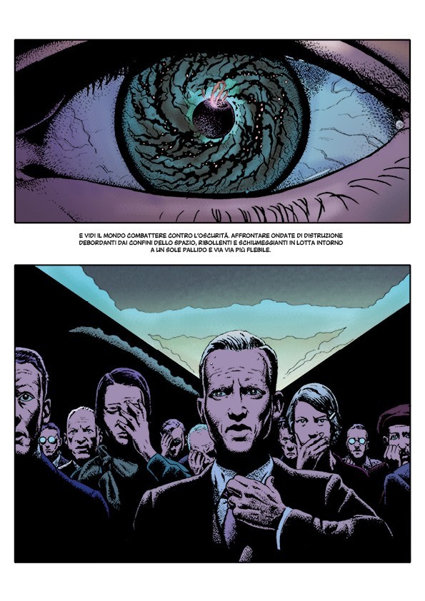 Nicola Pesce Horror Nyarlathotep fumetto horror lovecraftiano