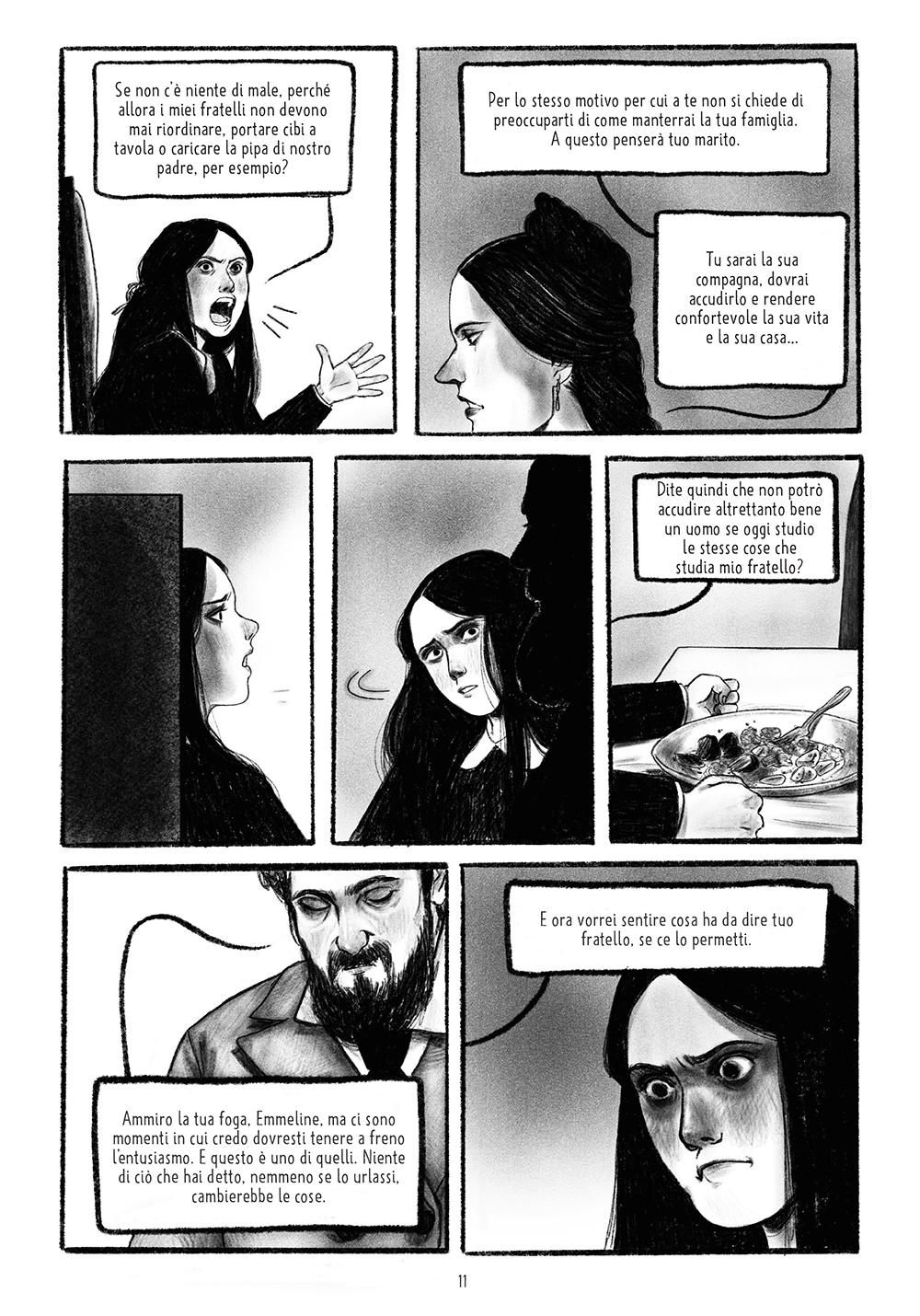 BeccoGiallo Merch Emmeline Pankhurst fumetto brossura 112 pp