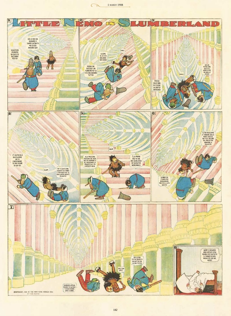 Nicola Pesce Origini Little Nemo in Slumberland fumetto classico
