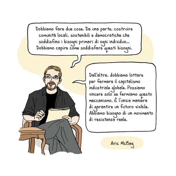 BeccoGiallo Graphic Journalism Occupy Wall Street fumetto colori
