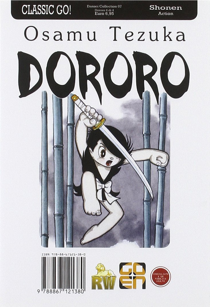 Goen Kokeshi Dororo 4 manga volume 4 di Tezuka b/n