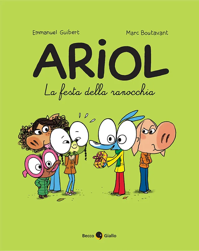 BeccoGiallo Kids Ariol vol.12 Festa della ranocchia fumetto 128pp