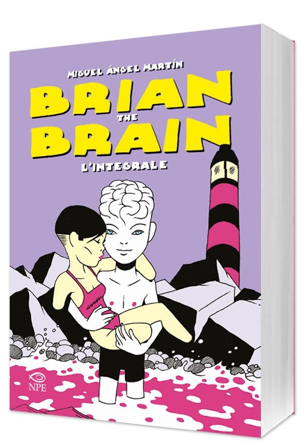 Nicola Pesce Brian the Brain L’Integrale fumetto brossurato