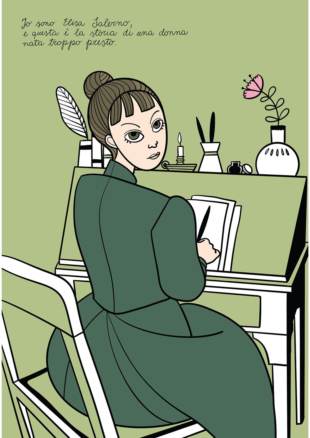 BeccoGiallo Biografie Elisa Salerno fumetto 192 pp brossura
