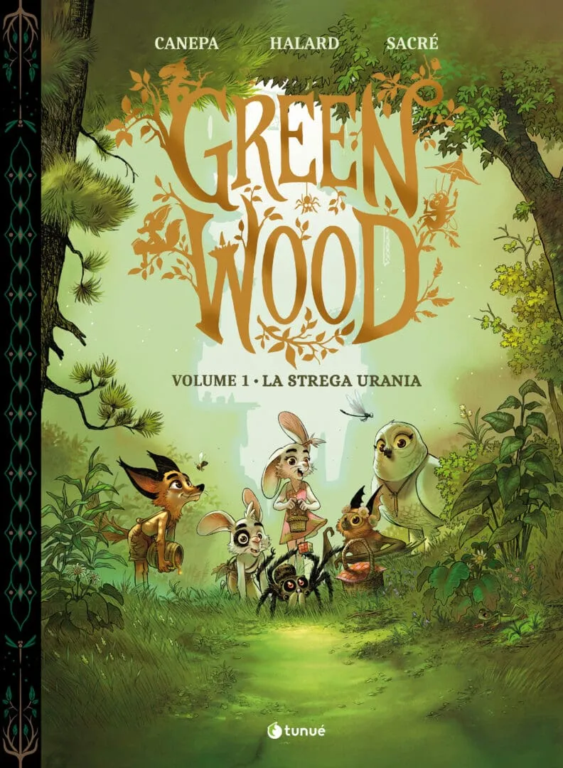 Tunué Prospero's Books Greenwood 1 La strega Urania fumetto