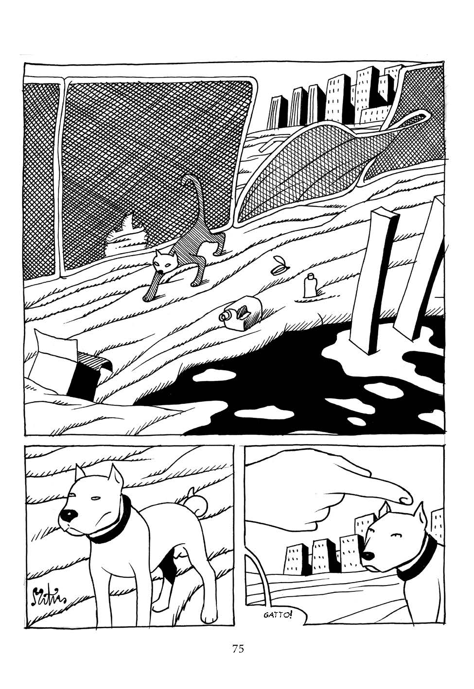 Nicola Pesce Martin Saphari fumetto brossurato distopico