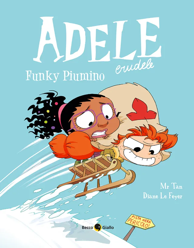 BeccoGiallo Kids Adele Crudele Funky Piumino fumetto 80 pp