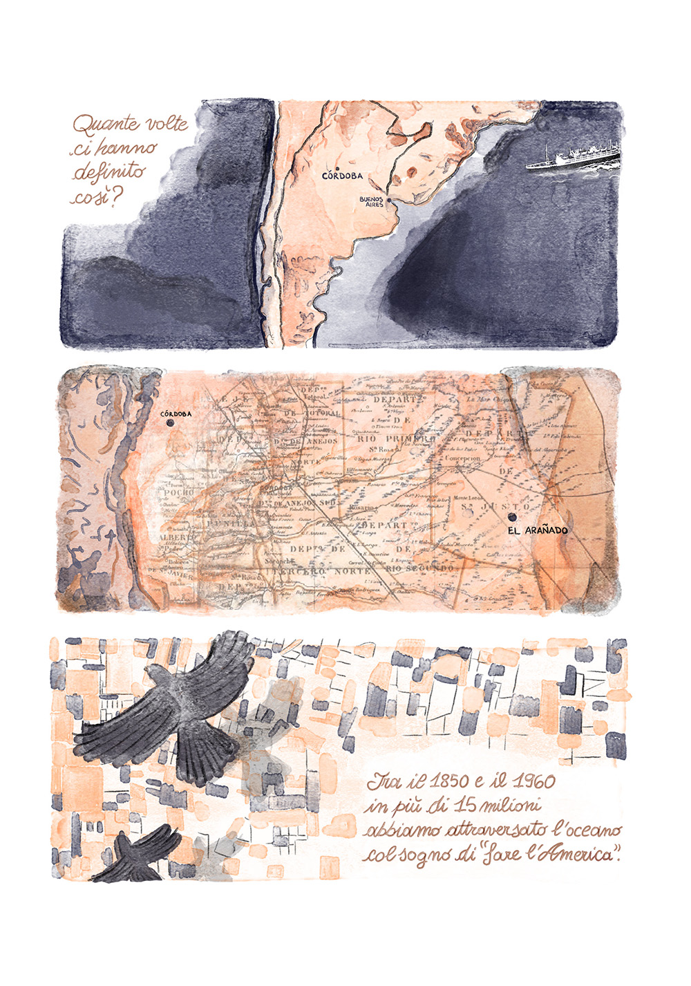 BeccoGiallo Graphic Journalism Roots Radici fumetto 234 pp colori