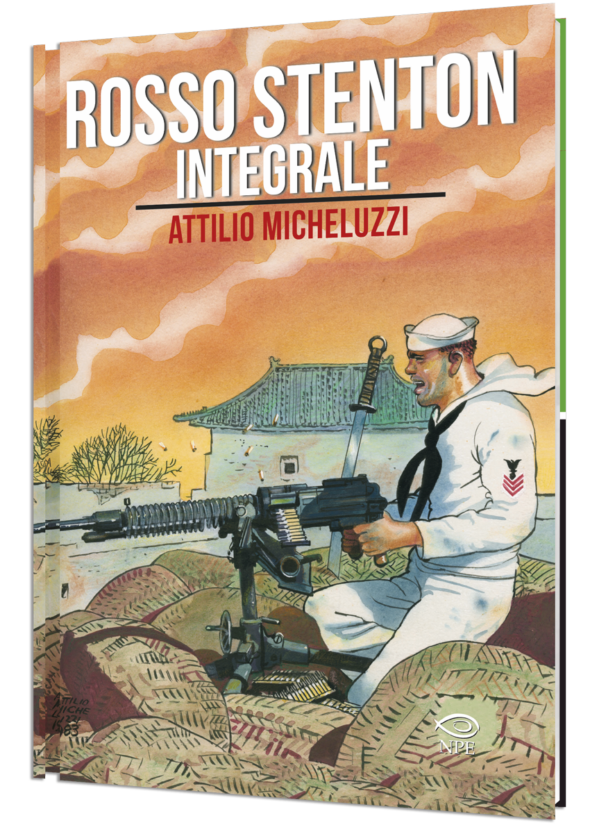 Nicola Pesce Attilio Micheluzzi Rosso Stenton Integrale fumetto
