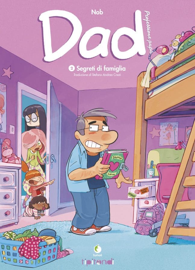 Tunuè Dad Segreti di Famiglia Fumetto Kids Nob Volume 2