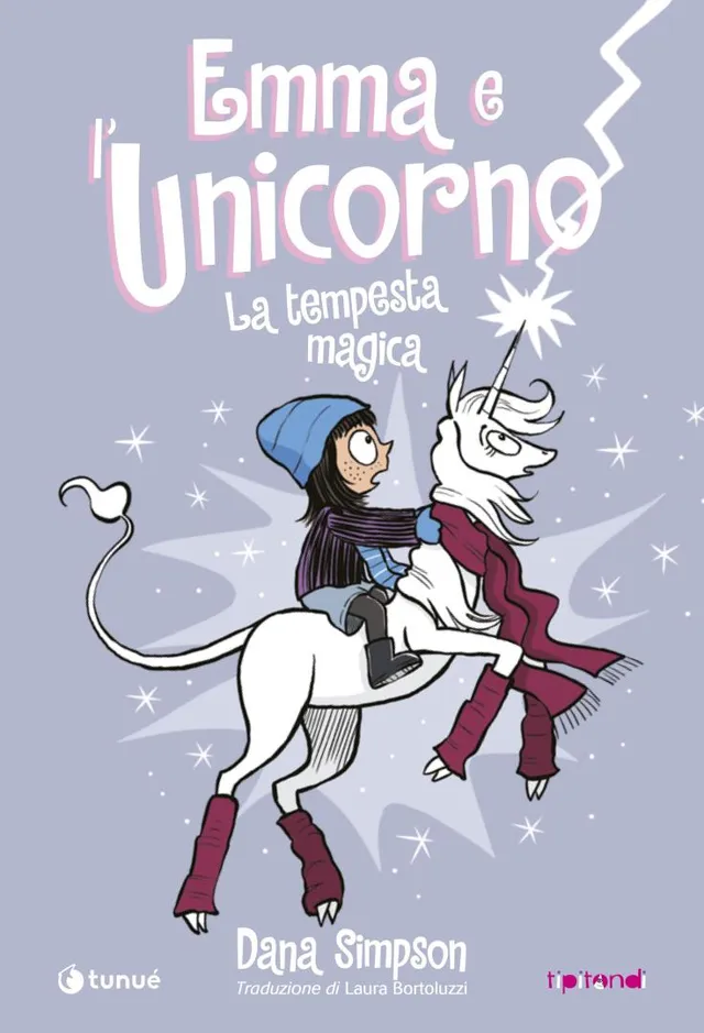 Tunué Tipitondi Più Emma e l'Unicorno Vol 6 fumetto kids