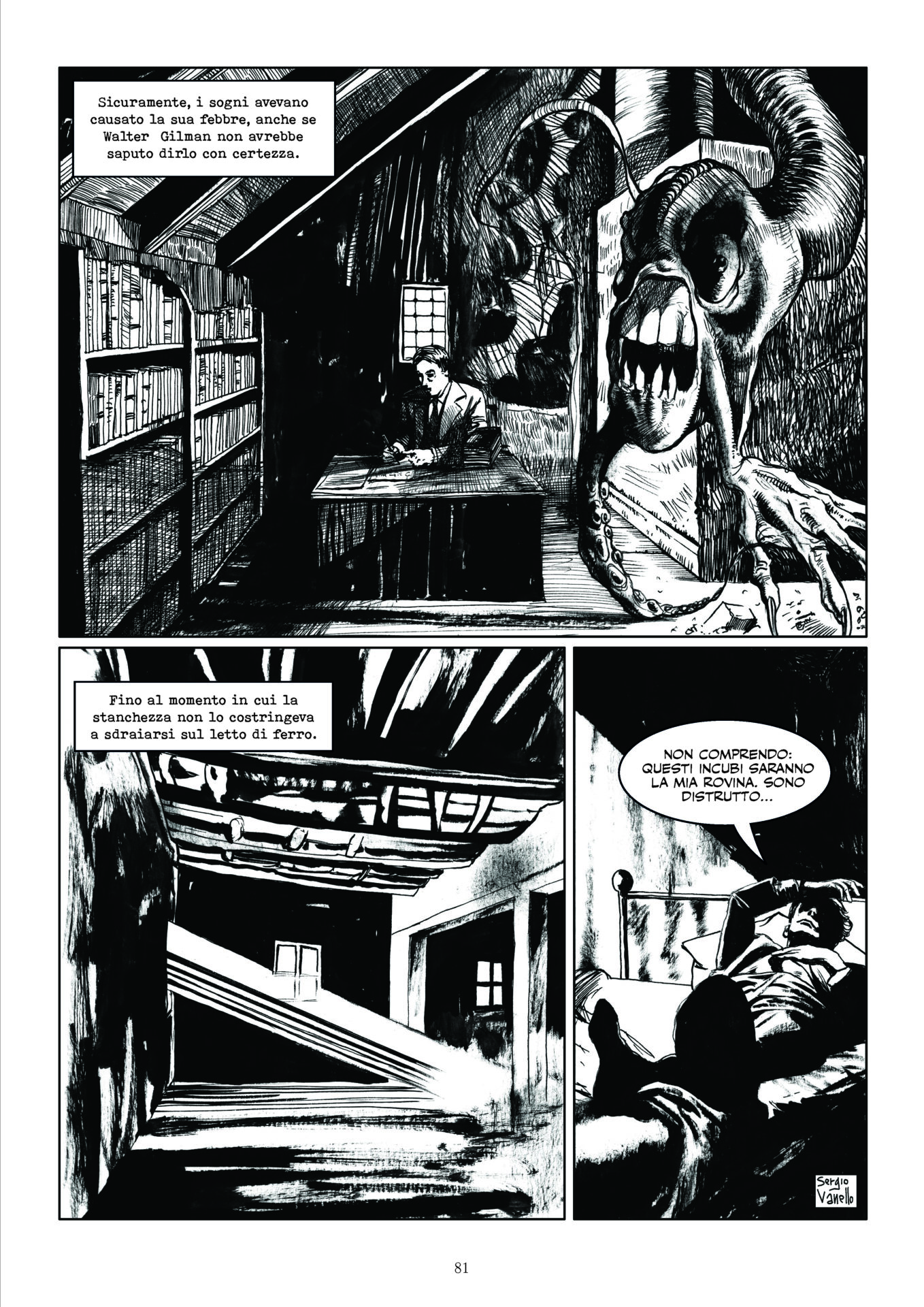 Nicola Pesce H.P. Lovecraft Dagon fumetto horror racconti
