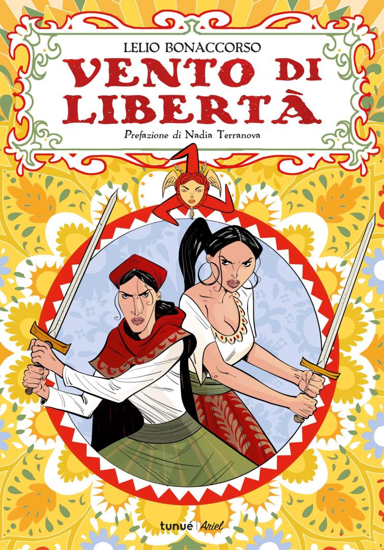 Tunuè Vento di Libertà graphic novel storico Sicilia Vespro
