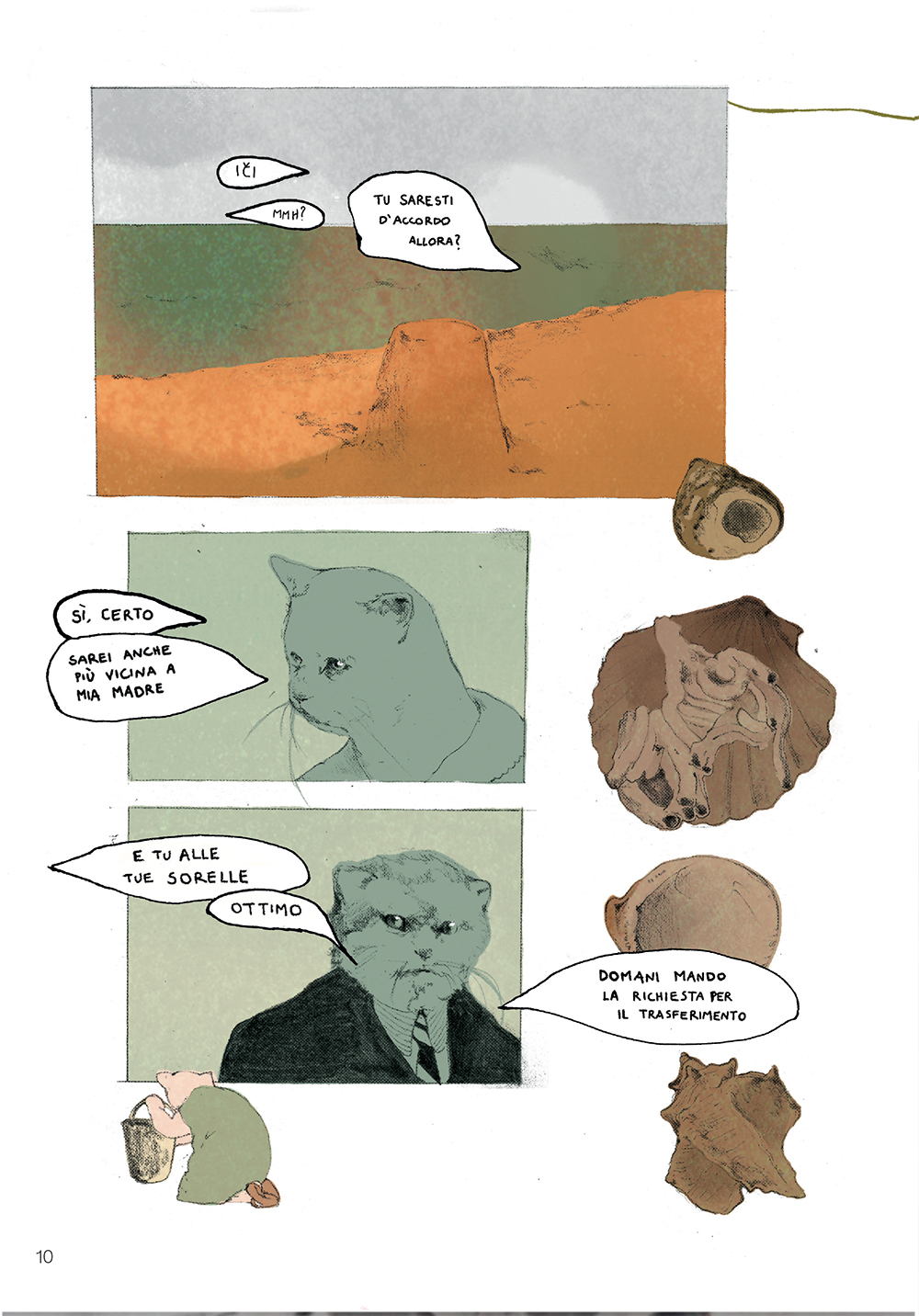BeccoGiallo Qui io non conto graphic novel brossura 152 pp