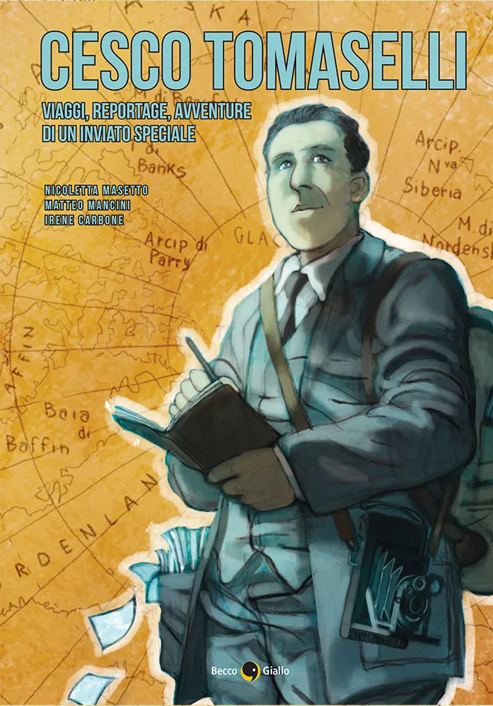 BeccoGiallo Biografie Cesco Tomaselli fumetto 128 pp colori