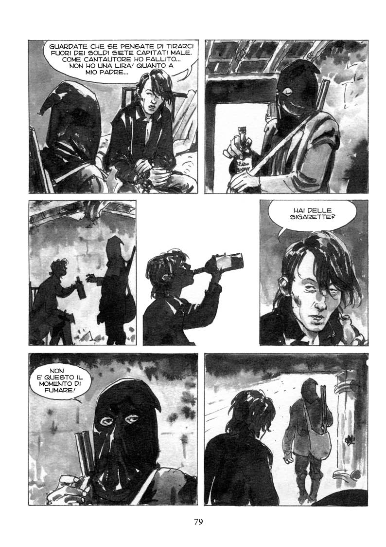 Nicola Pesce Ivo Milazzo Uomo Faber De André fumetto biografico
