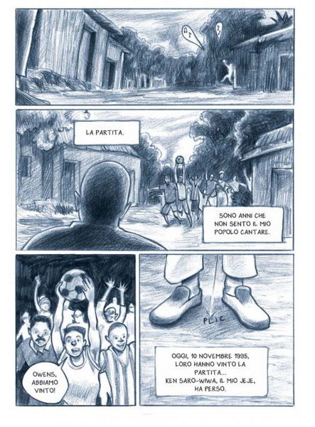 BeccoGiallo Biografie Ken Saro-Wiwa fumetto brossura 136pp