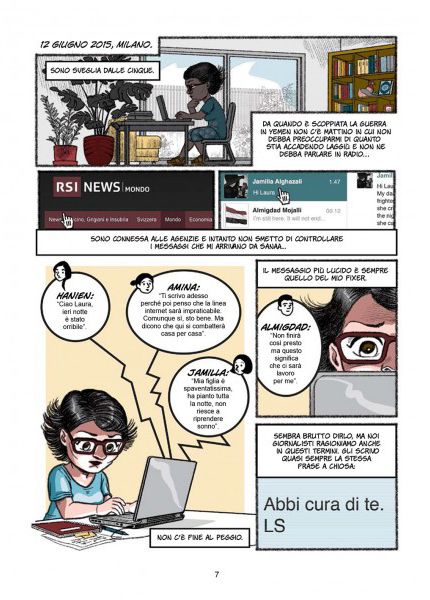 BeccoGiallo Graphic Journalism La sposa yemenita fumetto 128 pp col