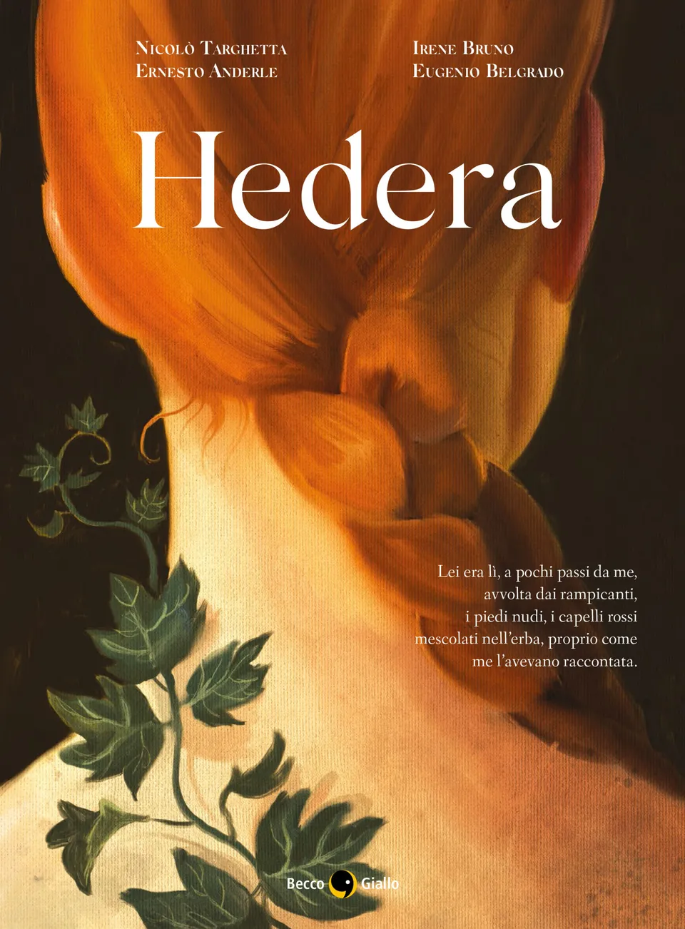 BeccoGiallo Fiction Hedera graphic novel 376 pagine a colori