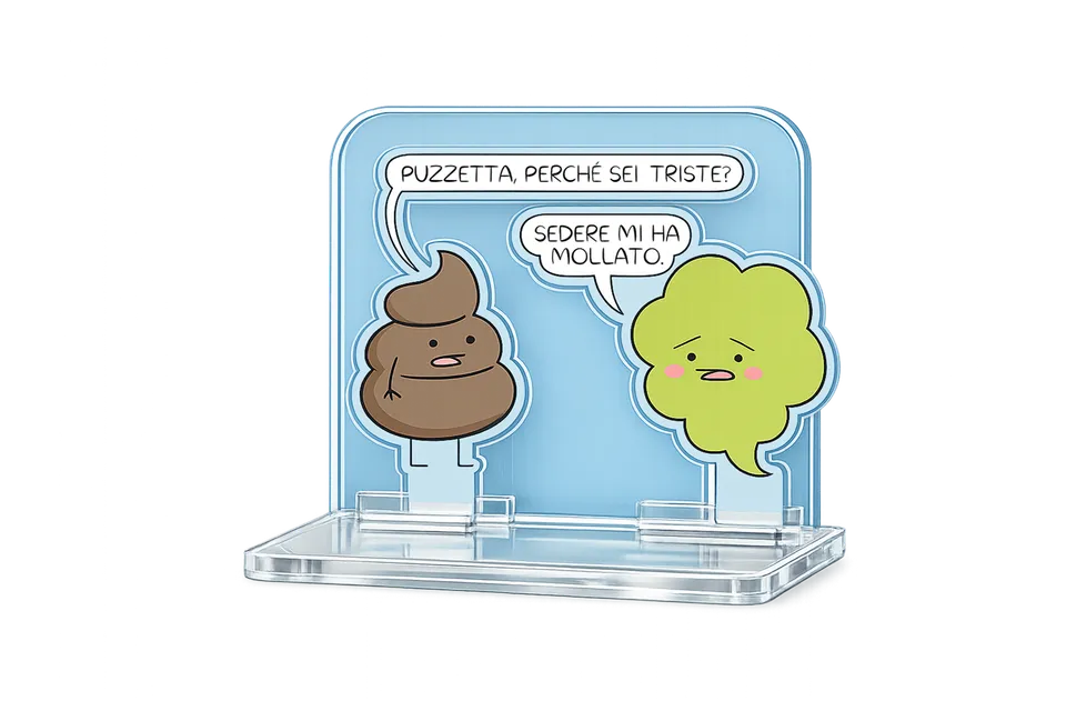 Tunuè Pera Toons Puzzetta playset da collezione
