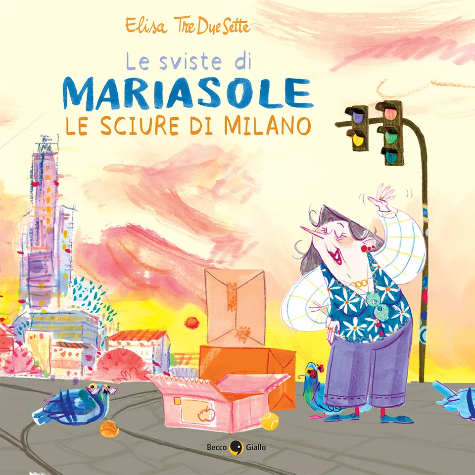 BeccoGiallo Le sviste di Mariasole fumetto cartonato 48 pp