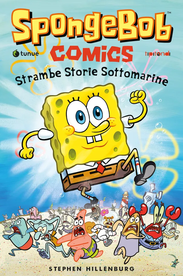 Tunué Straniera SpongeBob Comics fumetto bambini 4 storie