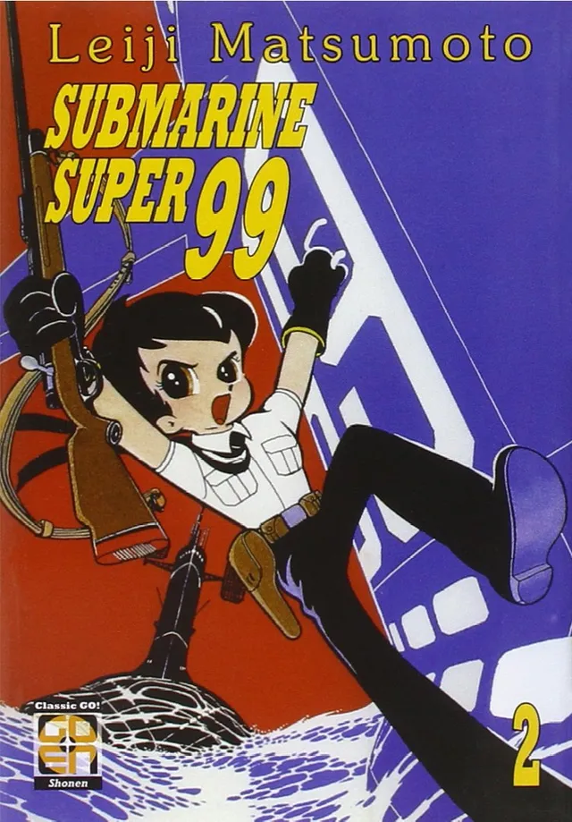 Goen Submarine Super 99 2 manga fantascienza