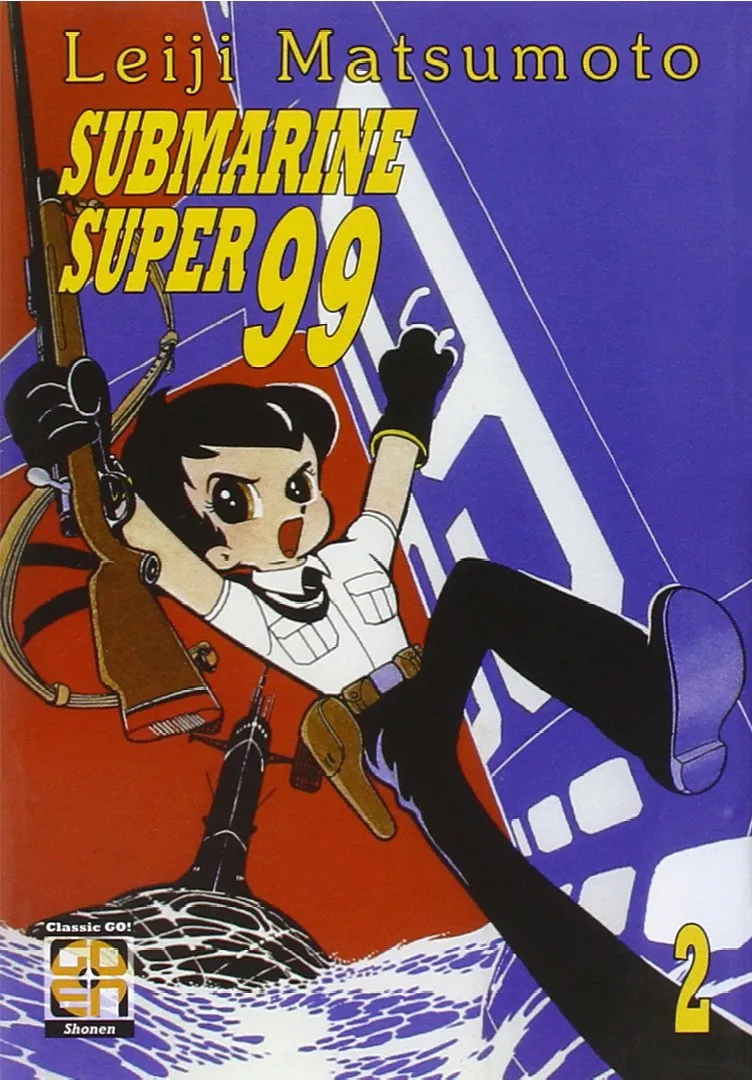 Goen Submarine Super 99 2 manga fantascienza