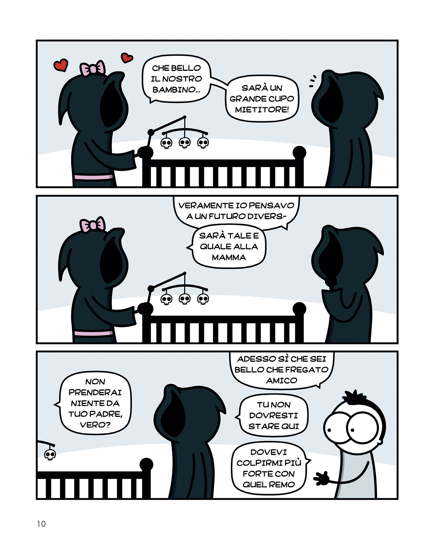 BeccoGiallo Webcomics Wallo & Morte in Palestra per finta fumetto 128 pp.