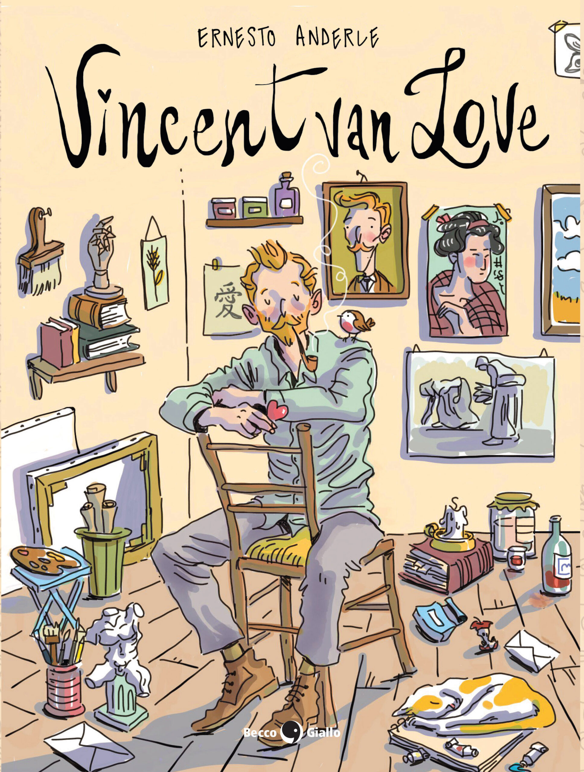 BeccoGiallo Webcomics Vincent Van Love fumetto 144 pp colori