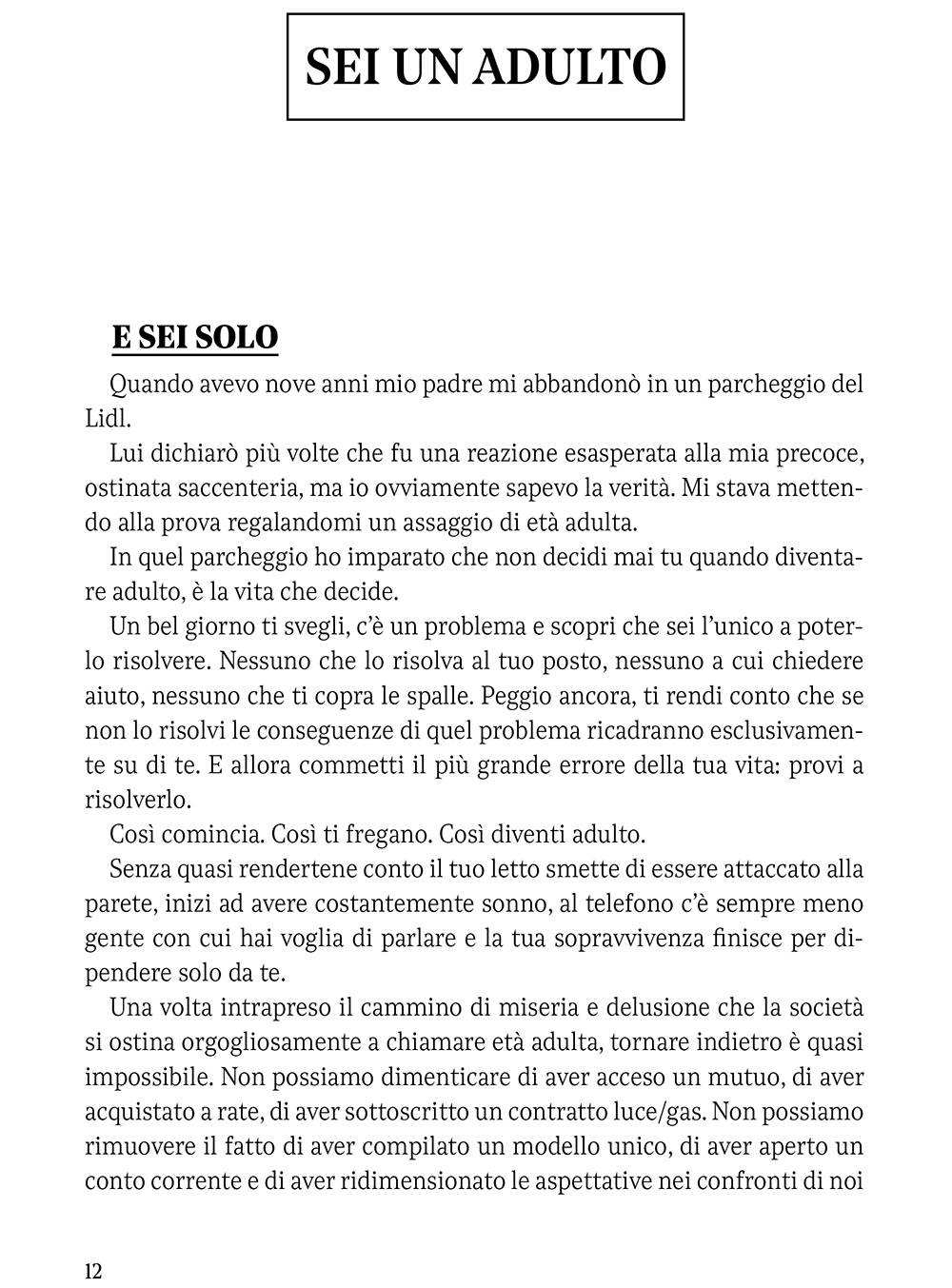 BeccoGiallo Manuale di sopravvivenza età adulta fumetto cartonato