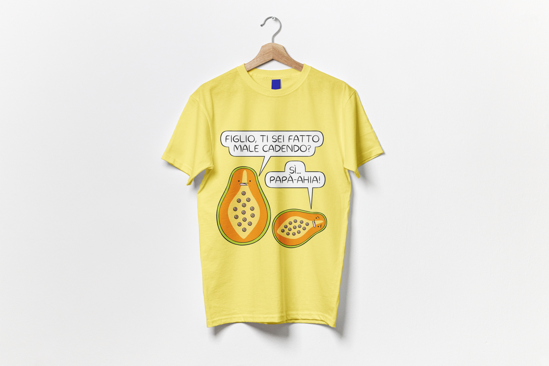 Tunuè Pera Toons t-shirt Papaya maglietta cotone ufficiale